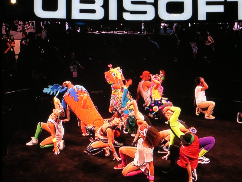 the Ubisoft dancers take the stage